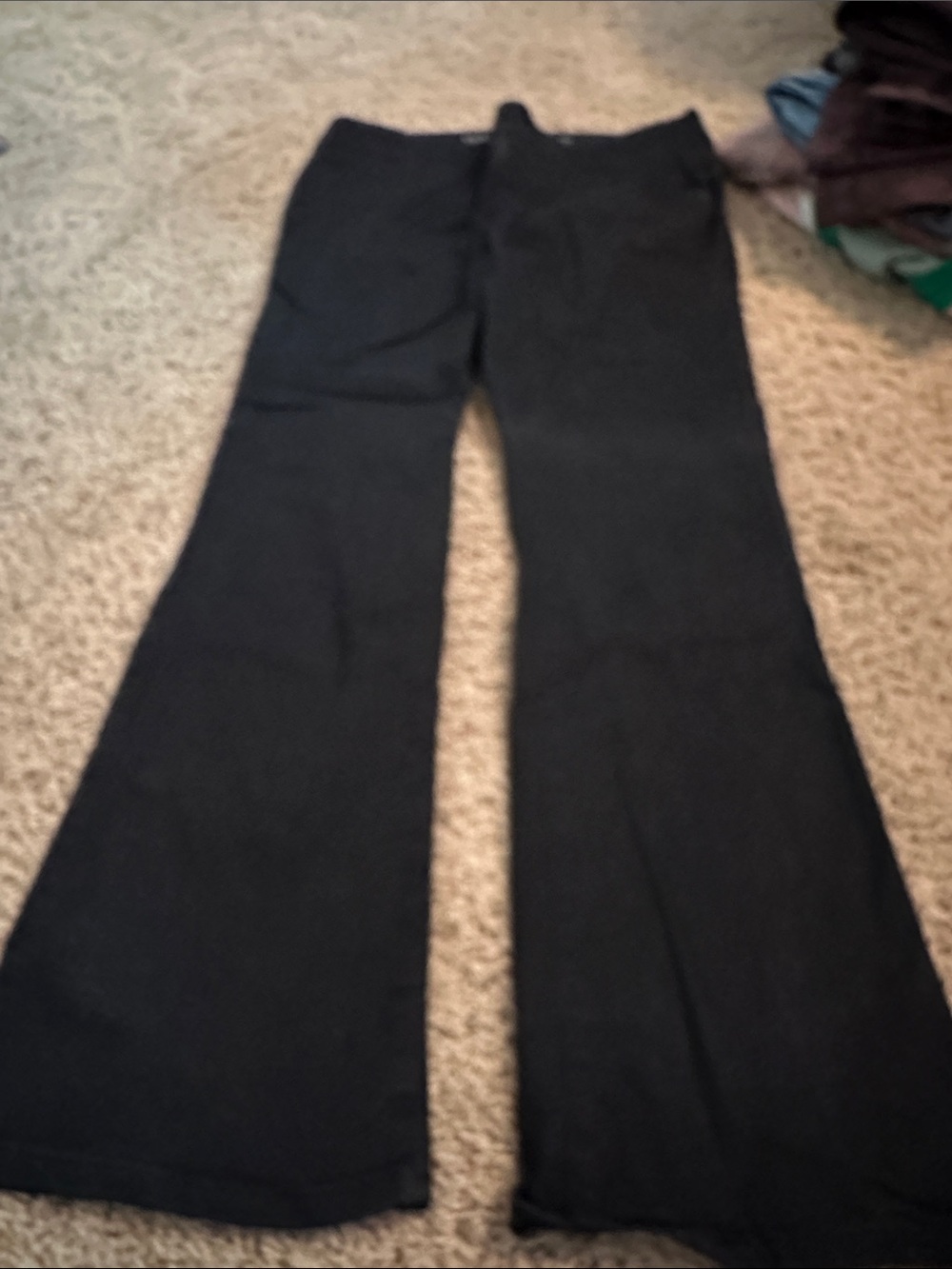 torrid Black Stretch Boot Cut Pants